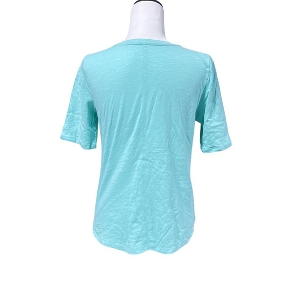 EILEEN Fisher Mint Organic Cotton Tee - Picture 2 of 7